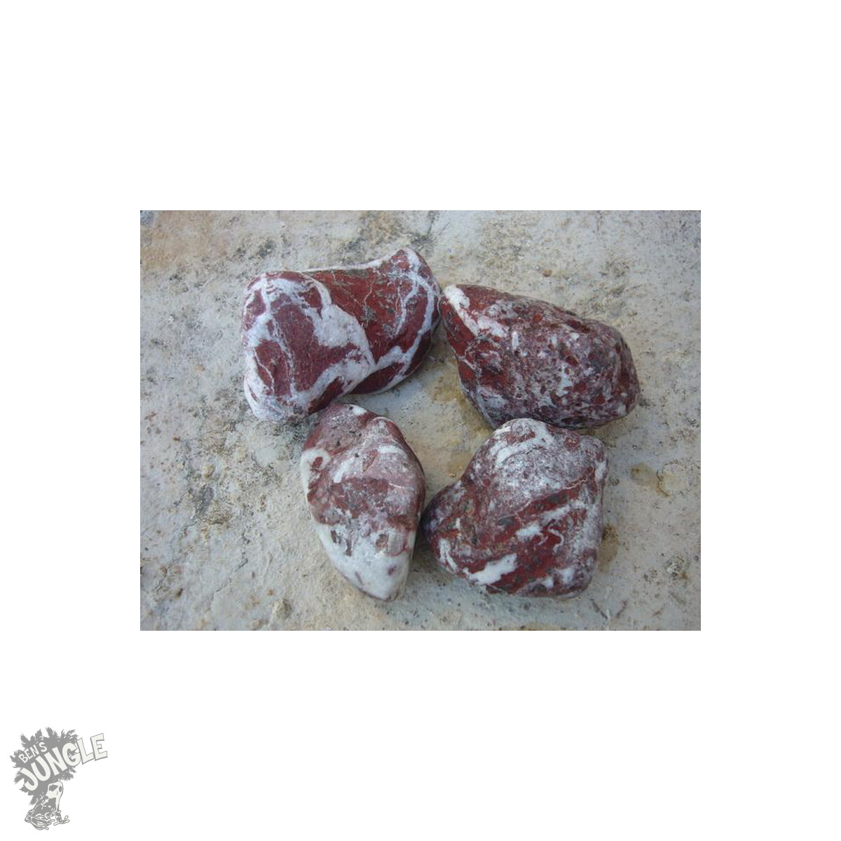 Gletschersteine red laguna