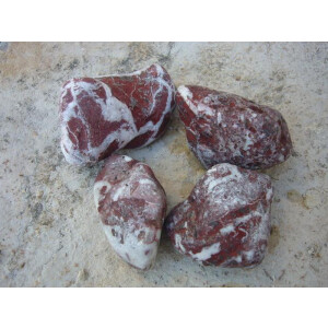 Gletschersteine red laguna